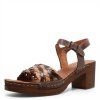 DÁMSKÉ SANDÁLY RIZZOLI 7122035 BROWN HNĚDÁ