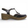 DÁMSKÉ SANDÁLY RIZZOLI 4100871 BLK ČERNÁ