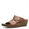 DÁMSKÉ PANTOFLE RIZZOLI 9132821 BROWN HNĚDÁ