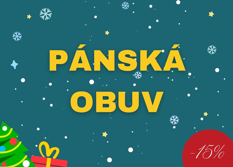 Vánoční výprodej pánské obuvi. Ara, Barton, Caprice, Coqui, Ipanema, Protetika, Rieker, Rogallo