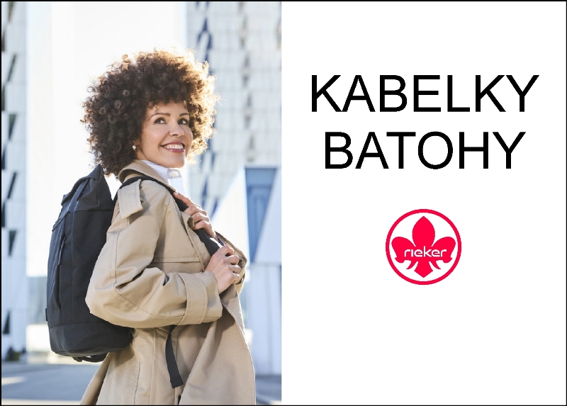 Nová kolekce doplňků Rieker