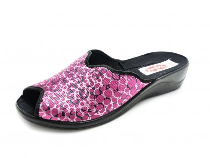 Dámské pantofle Rogallo 28865 (Barva Fialová, Velikost 38)