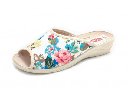 Dámské pantofle Rogallo 28870 (Barva Bílá, Velikost 37)