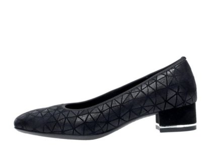 Dámské lodičky Ara 12-21838-91 H (Barva Černá, Velikost 39)