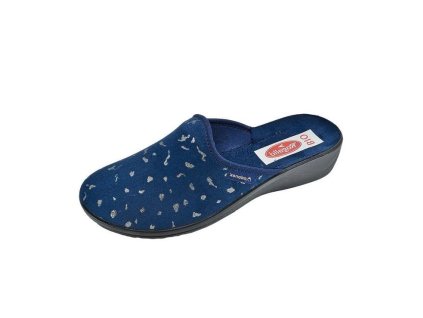 Dámské pantofle Rogallo 29215 (Barva Modrá, Velikost 37)