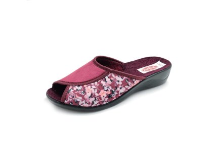 Dámské pantofle Rogallo 29152 (Barva Bordó, Velikost 37)