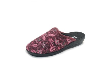 Dámské bačkory Rogallo 3360-077 (Barva Bordó, Velikost 38)