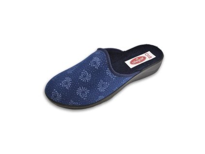 Dámské bačkory Rogallo 29784 (Barva Modrá, Velikost 37)