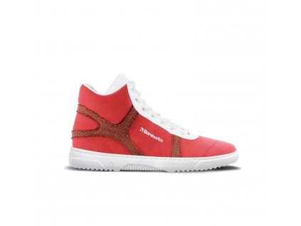 Barefoot tenisky Barebarics Hifly - Red & White