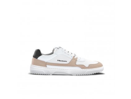 Barefoot tenisky Barebarics Zing - White & Beige