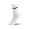 Barebarics - Barefootové ponožky - Crew - White - Big logo