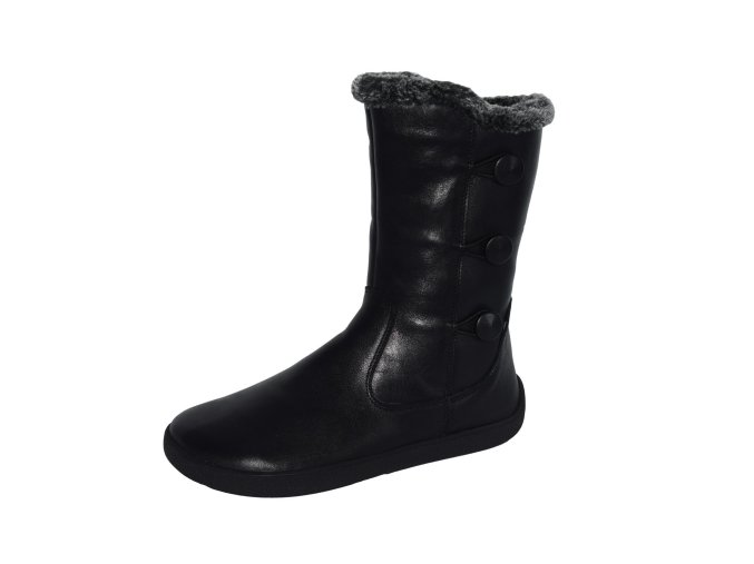 beBare dámské kozačky barefoot TAMPERE F785-025