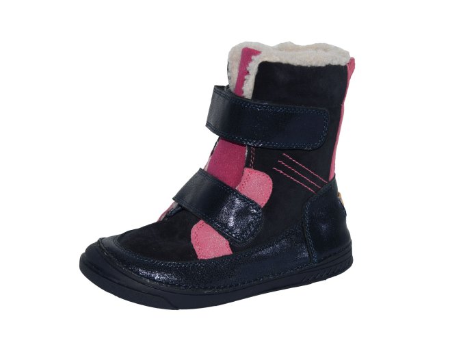 D.D.step dívčí zimní obuv W040-52145BL