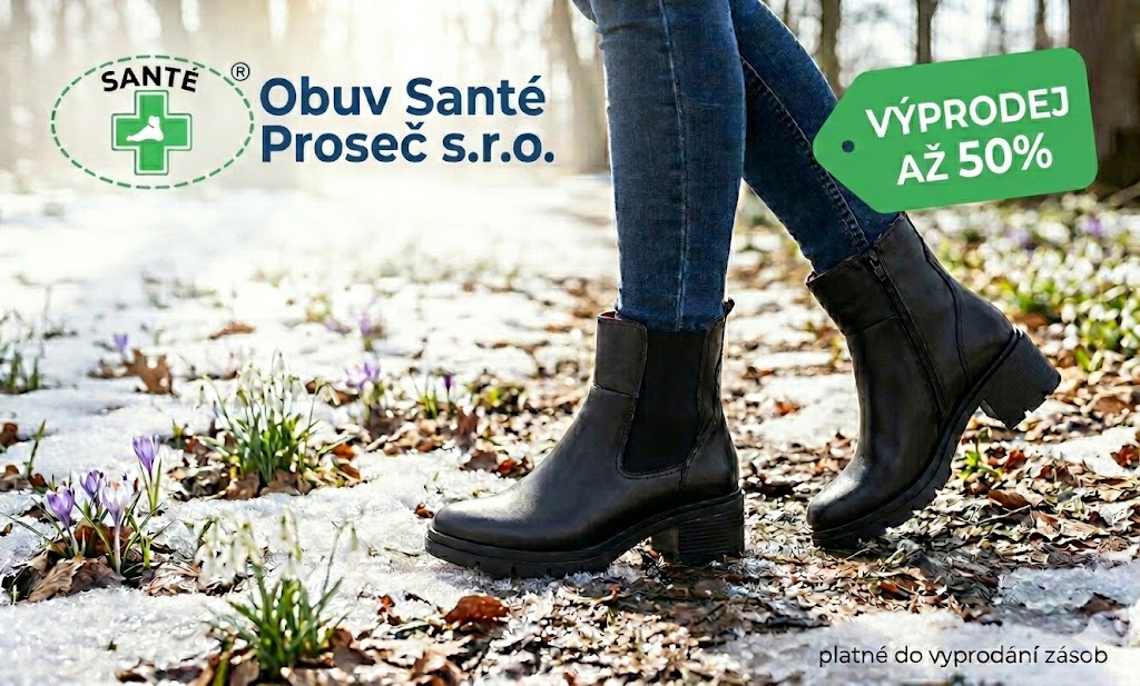 Výprodej obuvi slevy až 50%