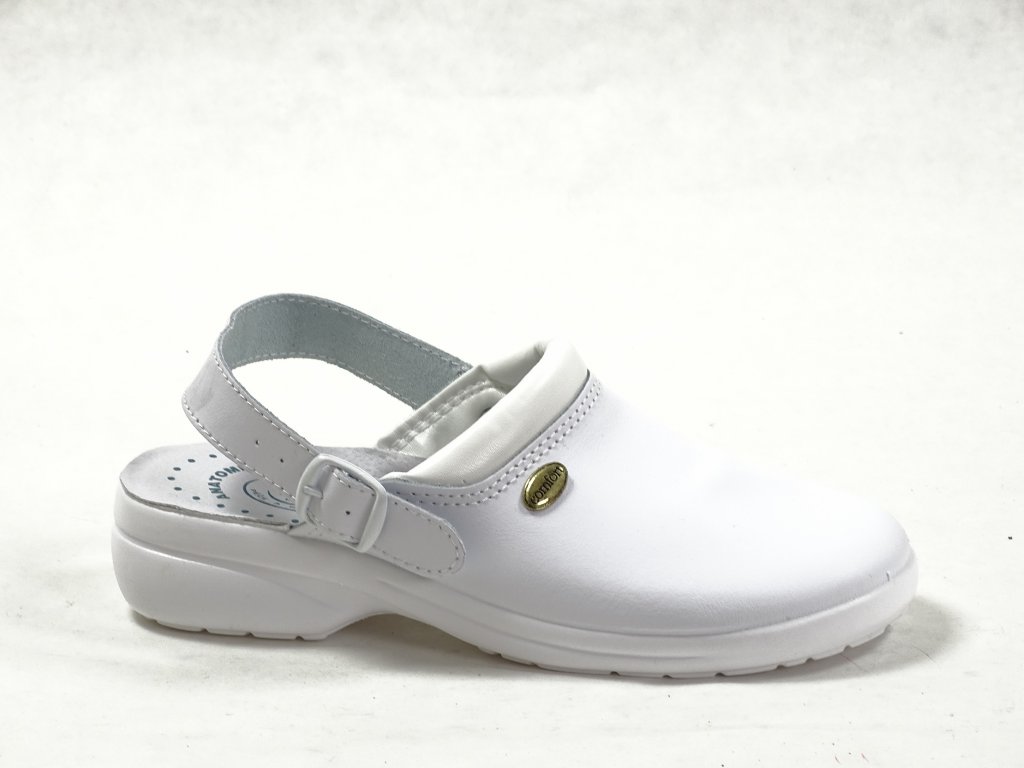 Santé GF/516 dámské zdravotní profi sandály bílé | zdravotní obuv Santé  Proseč