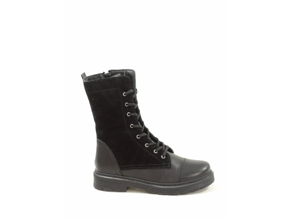 Looke L0802-10 JESSAMINA BLACK dámská zimní obuv