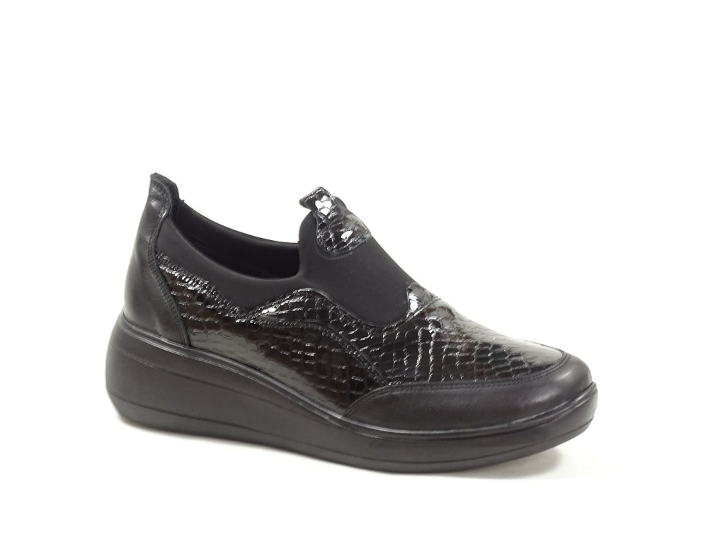 Quo Vadis 165-24 3013 BLACK dámská vycházková obuv
