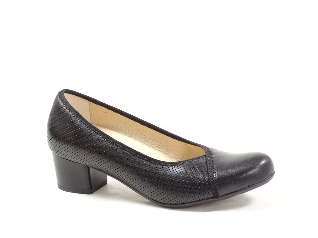 Santé AL/80R3-DR NERO dámská elegantní obuv