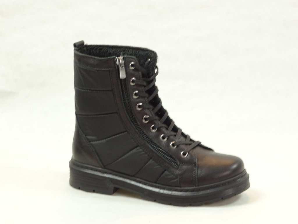 Looke L0947-10 BLACK EVELYNE dámská zimní vycházková obuv