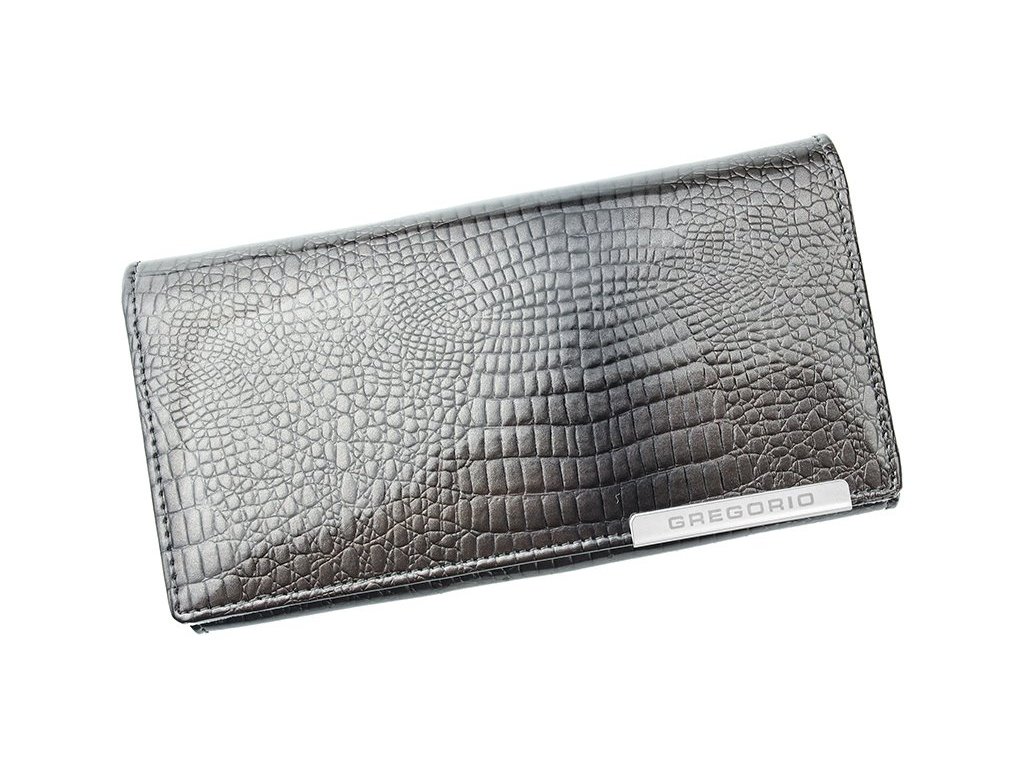 Gregorio dámská luxusní kožená peněženka GF 102 GREY