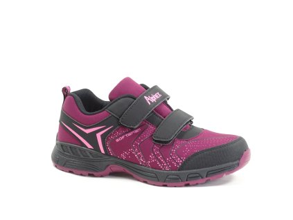 Obutex A325015B BORDO dámská/junior celoroční obuv