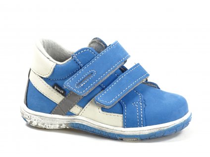 Santé HP/4985 dětská vycházková obuv modrá