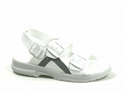 Santé N/517/41S/10 dámské zdravotní profi sandály bílé