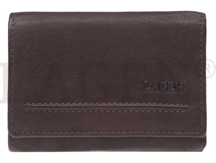 Lagen LM-2520/E dámská kožená peněženka hnědá