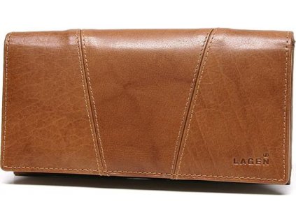 Lagen PWL-388 dámská kožená peněženka COGNAC