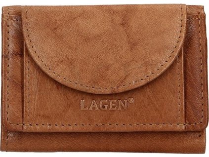 Lagen Unisex peněženka W-2030/D CARAMEL
