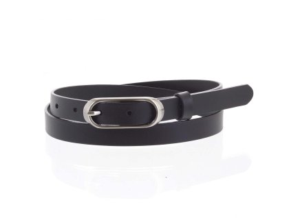 PENNY BELTS Dámský kožený opasek 10 černý