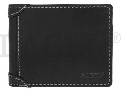 Lagen 511462 BLACK pánská kožená peněženka