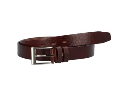PENNY BELTS Dámský kožený opasek 39 tmavě hnědý