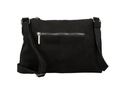 Paolo Bags dámská koženková crossbody L-6281-30 BLACK