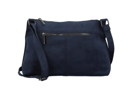 Paolo Bags dámská koženková crossbody L-6281-30 D.BLUE