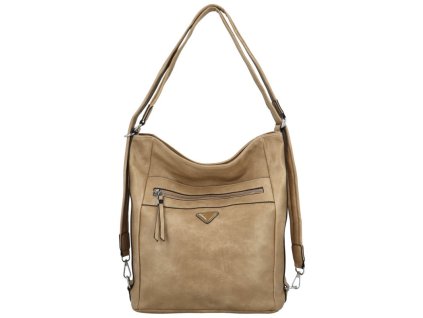 Romina & Co. Bags dámská kabelka/batoh D131 BEIGE