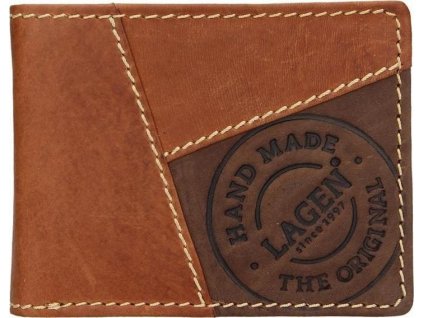 Lagen 511451 TAN pánská kožená peněženka hnědá