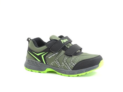 Obutex A225015A KHAKI dětská celoroční obuv