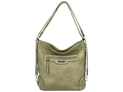 Romina & Co. Bags dámská kabelka/batoh D186 GREEN