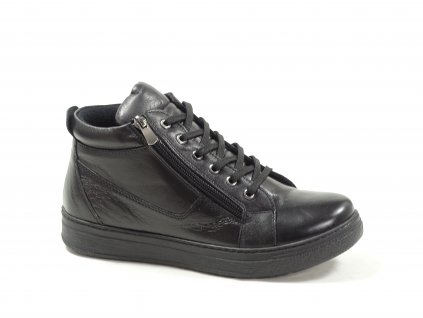 Looke L0752-10 CHARLEEN BLACK junior vycházková obuv