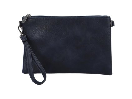 Paolo Bags koženkové psaníčko do ruky i na rameno Sandora blue