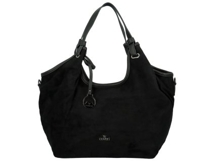 538639 trendy damska semisova kozenkova kabelka na rameno maritta cerna