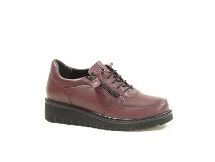 Quo Vadis 248 404-1 BURGUNDY dámská vycházková obuv