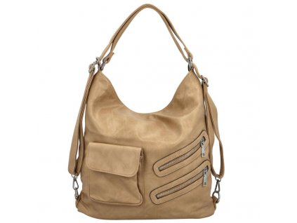 Romina & Co. Bags dámská kabelka/batoh  D535 BEIGE