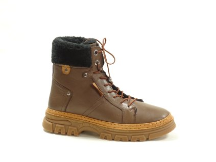 V+J OBUV 207 VT03 1 B2 PRALINE COCONUT dámská zimní obuv