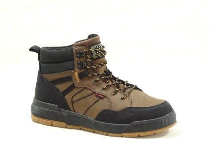 Santé RL/24822 BROWN pánská zimní obuv