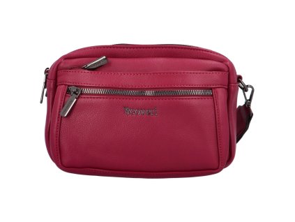 485575 damska crossbody kabelka tmave ruzova coveri bricky