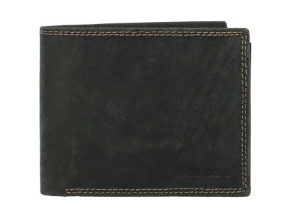 Bellugio pánská kožená peněženka 114R BLACK