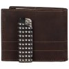 Bellugio pánská kožená peněženka SIMON hnědá