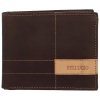 Bellugio pánská kožená peněženka SIMON hnědá